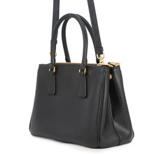 Load image into Gallery viewer, PRADA Galleria Saffiano Leather Handbag Black1BA863 Leather