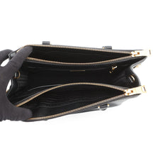 Load image into Gallery viewer, PRADA Galleria Saffiano Leather Handbag Black1BA863 Leather