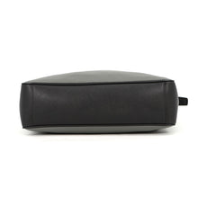 Load image into Gallery viewer, PRADA Triangle Logo 2-Way Tote Gray/Black2VG064 Nylon Saffiano LeatherLeather