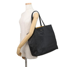 Load image into Gallery viewer, PRADA Tote Bag Black/Yellow1BG019 Leather