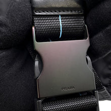 Load image into Gallery viewer, PRADA Messenger bag Black/Blue1BD157 Tessuto Nylon Leather