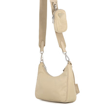 Load image into Gallery viewer, PRADA 2WAY Shoulder Bag Beige1BH204 Nylon Leather