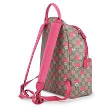 Load image into Gallery viewer, GUCCI GG Supreme Flower Print Children's Backpack (Kim Seung-yeon) Beige/Pink782708 GG Supreme