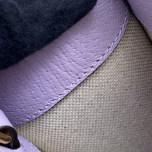 Load image into Gallery viewer, GUCCI Jumbo GG 2WAY Bag Beige/Purple671623 Jumbo GG Canvas Leather