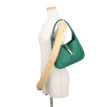 Load image into Gallery viewer, GUCCI Jackie 1961 2WAYBag Green810232 Leather Size Small