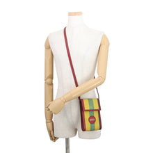 Load image into Gallery viewer, GUCCI Biadera Mini Shoulder Bag Multicolor625603 Canvas Leather