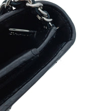 Load image into Gallery viewer, CHANEL Cambon line Chain wallet Black/SilverA46646 Leather