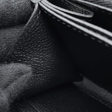 Load image into Gallery viewer, LOUIS VUITTON Zippy Wallet BlackBeigeM28794 Bicolor Monogram Empreinte Leather