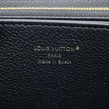 Load image into Gallery viewer, LOUIS VUITTON Zippy Wallet BlackBeigeM28794 Bicolor Monogram Empreinte Leather