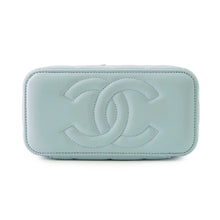 Load image into Gallery viewer, CHANEL Matelasse Vanity ChainShoulder Bag Light BlueAP2199 Lambskin