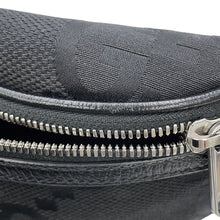 Load image into Gallery viewer, GUCCI Jumbo GG Crossbody Bag Black696031 FABRP 1000 Leather Canvas