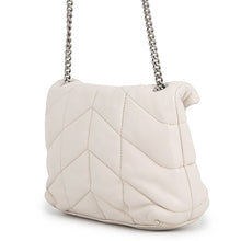 Load image into Gallery viewer, SAINT LAURENT PARIS Loulou Puffer Bag Beige620333 Leather