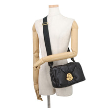 Load image into Gallery viewer, MONCLER Moncler Puff Shoulder Bag BlackI209B5L00006 M3202 Nylon Leather Canvas