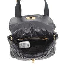 Load image into Gallery viewer, MONCLER Moncler Puff Shoulder Bag BlackI209B5L00006 M3202 Nylon Leather Canvas