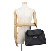 将图像加载到图库查看器中,Bottega Veneta Ciao Ciao Bag Black Leather Size Medium