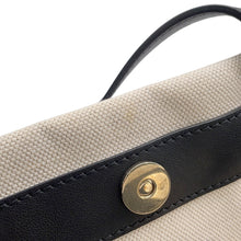 Load image into Gallery viewer, Valentino Garavani Logo Canvas Tote Beige/BlackTW2B0D21FWB Leather Canvas
