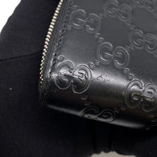 将图像加载到图库查看器中,GUCCI Cherie Line Zip Around Wallet Black/Green/Red408831 Leather