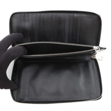 Load image into Gallery viewer, PRADA Zippy Organizer Zip Around Long Wallet Black/Brown/Beige Saffiano Leather
