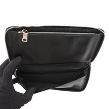 Load image into Gallery viewer, PRADA Zippy Organizer Zip Around Long Wallet Black/Brown/Beige Saffiano Leather