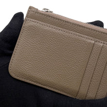 Load image into Gallery viewer, BALENCIAGA Cash Long Coin and Card Holder Beige637130 Leather