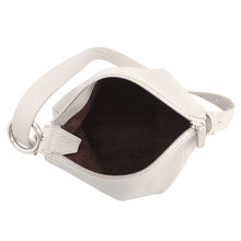 Load image into Gallery viewer, BURBERRY Night Shoulder Bag Light Gray8085418 Leather Size Small