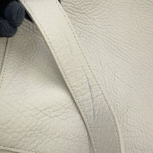 Load image into Gallery viewer, BURBERRY Night Shoulder Bag Light Gray8085418 Leather Size Small