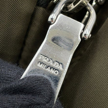 Load image into Gallery viewer, PRADA Pocket Backpack Black/Khaki2VZ043 Nylon Rubber