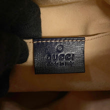 Load image into Gallery viewer, GUCCI Horsebit1955 Drawstring Bag Shoulder Bag Red/Navy602118 1DBLG 8495 Leather