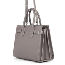 Load image into Gallery viewer, SAINT LAURENT PARIS Sacked Jules 2WAY Bag Gray421863 Grain Leather Size Baby
