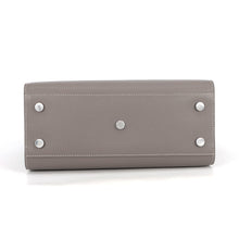 Load image into Gallery viewer, SAINT LAURENT PARIS Sacked Jules 2WAY Bag Gray421863 Grain Leather Size Baby