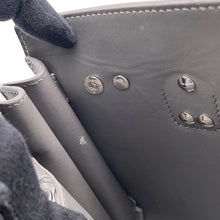 Load image into Gallery viewer, SAINT LAURENT PARIS Sacked Jules 2WAY Bag Gray421863 Grain Leather Size Baby