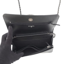 Load image into Gallery viewer, CHANEL Boy Chanel Chain Wallet BlackAP1117 Caviar Leather