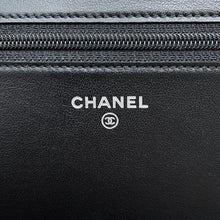 Load image into Gallery viewer, CHANEL Boy Chanel Chain Wallet BlackAP1117 Caviar Leather