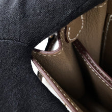 Load image into Gallery viewer, HERMES Sac Roulis Roulis Etoupe Evercolor Size Mini