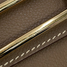 Load image into Gallery viewer, HERMES Sac Roulis Roulis Etoupe Evercolor Size Mini