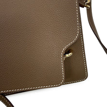 Load image into Gallery viewer, HERMES Sac Roulis Roulis Etoupe Evercolor Size Mini