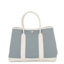 Load image into Gallery viewer, HERMES Garden Party Blue Lin/Craie Toile Officier Negonda Leather Size TPM