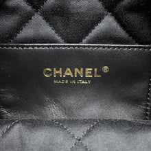 Load image into Gallery viewer, CHANEL CHANEL22 BlackAS3980 Shiny Calf Leather Size Mini