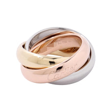 将图像加载到图库查看器中,CARTIER Trinity Ring Size XL/60/#20B4239860/B4239800 K18YG K18PG K18WG