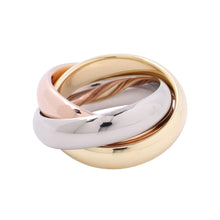 将图像加载到图库查看器中,CARTIER Trinity Ring Size XL/60/#20B4239860/B4239800 K18YG K18PG K18WG