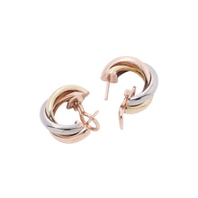 Load image into Gallery viewer, CARTIER Trinity Earrings Classic Model Size Classic80083231 K18YG K18PG K18WG