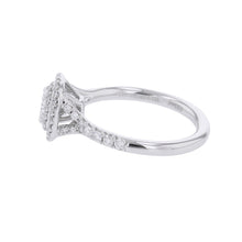 将图像加载到图库查看器中,TIFFANY&Co. Soleste Diamond Ring Cushion Cut Size Approximately No. 7 Pt950