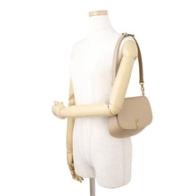 Load image into Gallery viewer, SAINT LAURENT PARIS Voltaire Shoulder Bag Clear Beige800846 Leather Size Mini