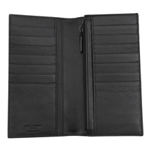 Load image into Gallery viewer, SAINT LAURENT PARIS 2-fold long wallet Black653820 Leather