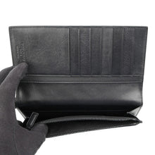 Load image into Gallery viewer, SAINT LAURENT PARIS 2-fold long wallet Black653820 Leather