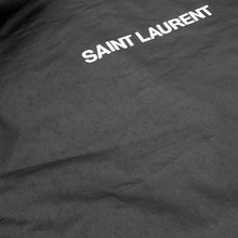 Load image into Gallery viewer, SAINT LAURENT PARIS Wide Logo Puffer Boston Bag Black797640AACIW1000 Lambskin