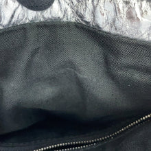 Load image into Gallery viewer, BALENCIAGA Crash Chain Tote Bag Silver742942210IW8110 Leather Size Small