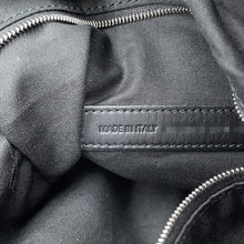 Load image into Gallery viewer, BALENCIAGA Crash Chain Tote Bag Silver742942210IW8110 Leather Size Small