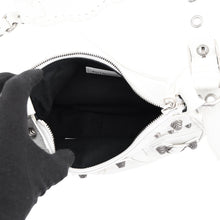 Load image into Gallery viewer, BALENCIAGA Le Cagoule Shoulder Bag White6713091VG9Y9104 Leather Size XS