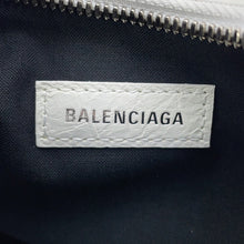 Load image into Gallery viewer, BALENCIAGA Le Cagoule Shoulder Bag White6713091VG9Y9104 Leather Size XS